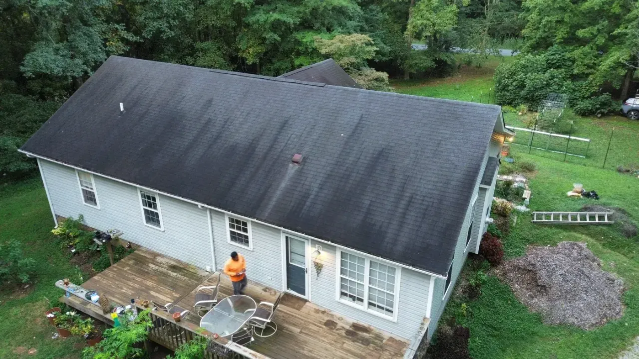 Roof replacement on Piney Grove Church Rd in Hillsborough, NC, photo 3 of 10