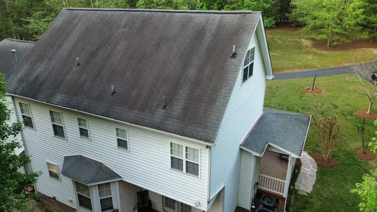Roof replacement on Poplar Forest Ln in Pittsboro, NC, photo 4 of 16