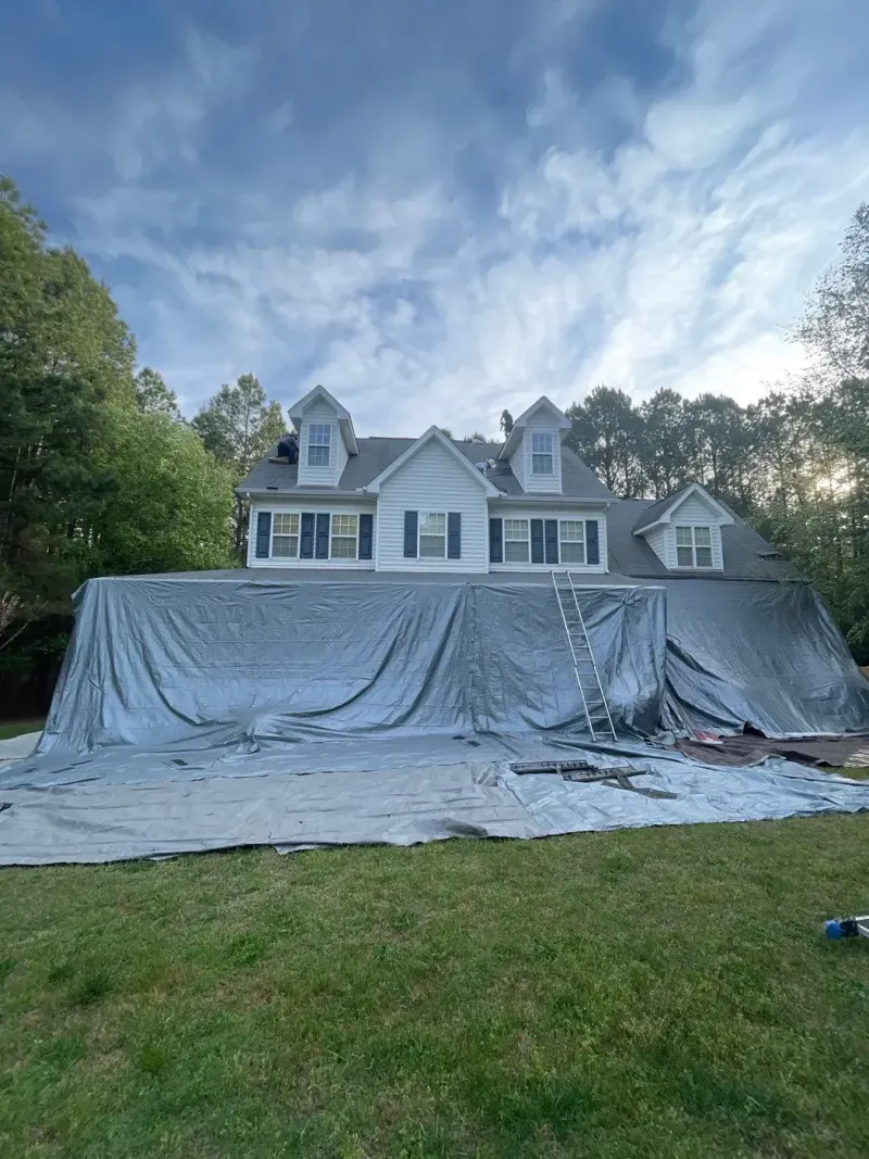 Roof replacement on Poplar Forest Ln in Pittsboro, NC, photo 6 of 16