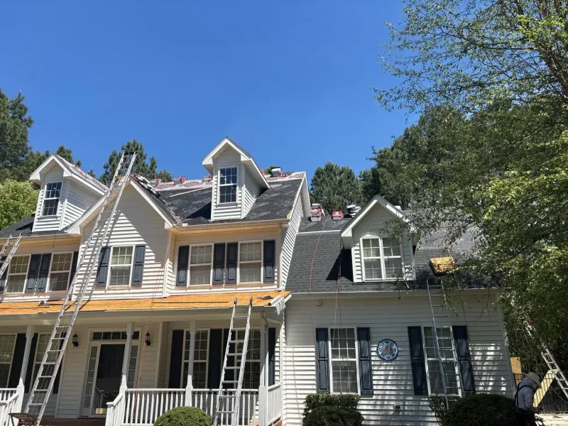 Roof replacement on Poplar Forest Ln in Pittsboro, NC, photo 7 of 16