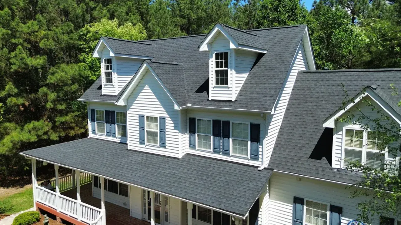 Roof replacement on Poplar Forest Ln in Pittsboro, NC, photo 10 of 16