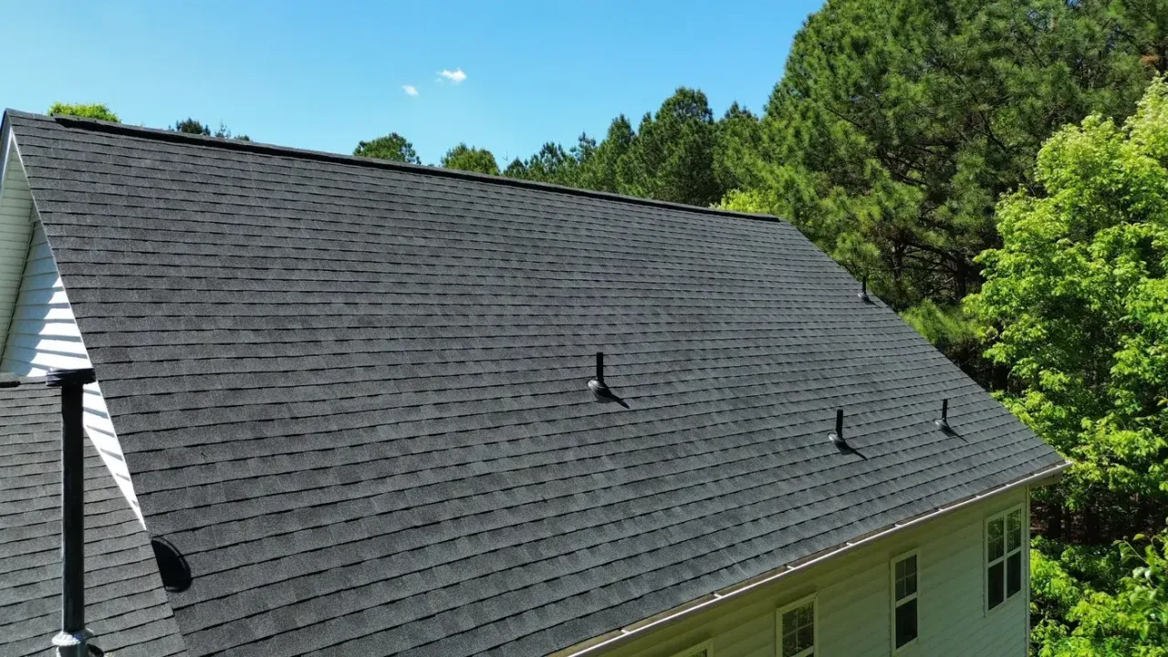 Roof replacement on Poplar Forest Ln in Pittsboro, NC, photo 13 of 16