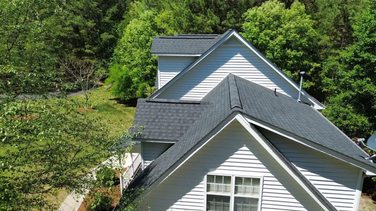 Roof replacement on Poplar Forest Ln in Pittsboro, NC, photo 15 of 16