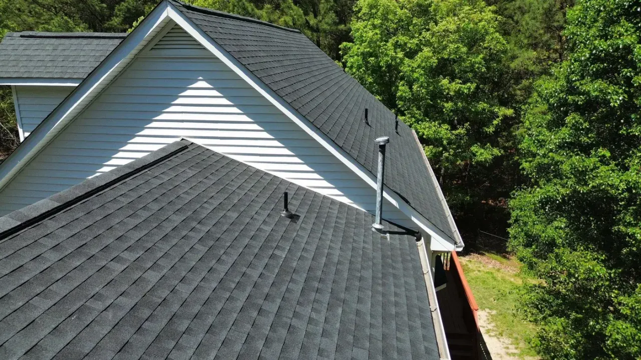 Roof replacement on Poplar Forest Ln in Pittsboro, NC, photo 16 of 16