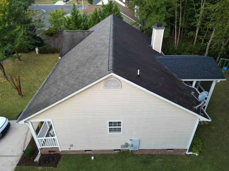 Roof replacement on Quiet Refuge Ln in Garner, NC, photo 2 of 8