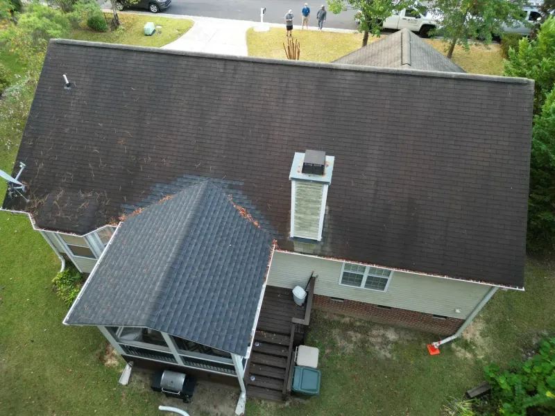 Roof replacement on Quiet Refuge Ln in Garner, NC, photo 3 of 8