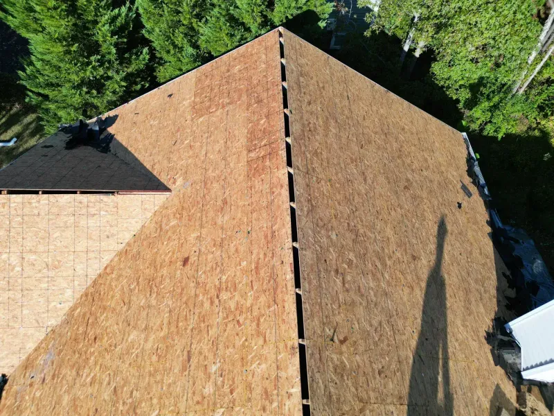 Roof replacement on Quiet Refuge Ln in Garner, NC, photo 4 of 8