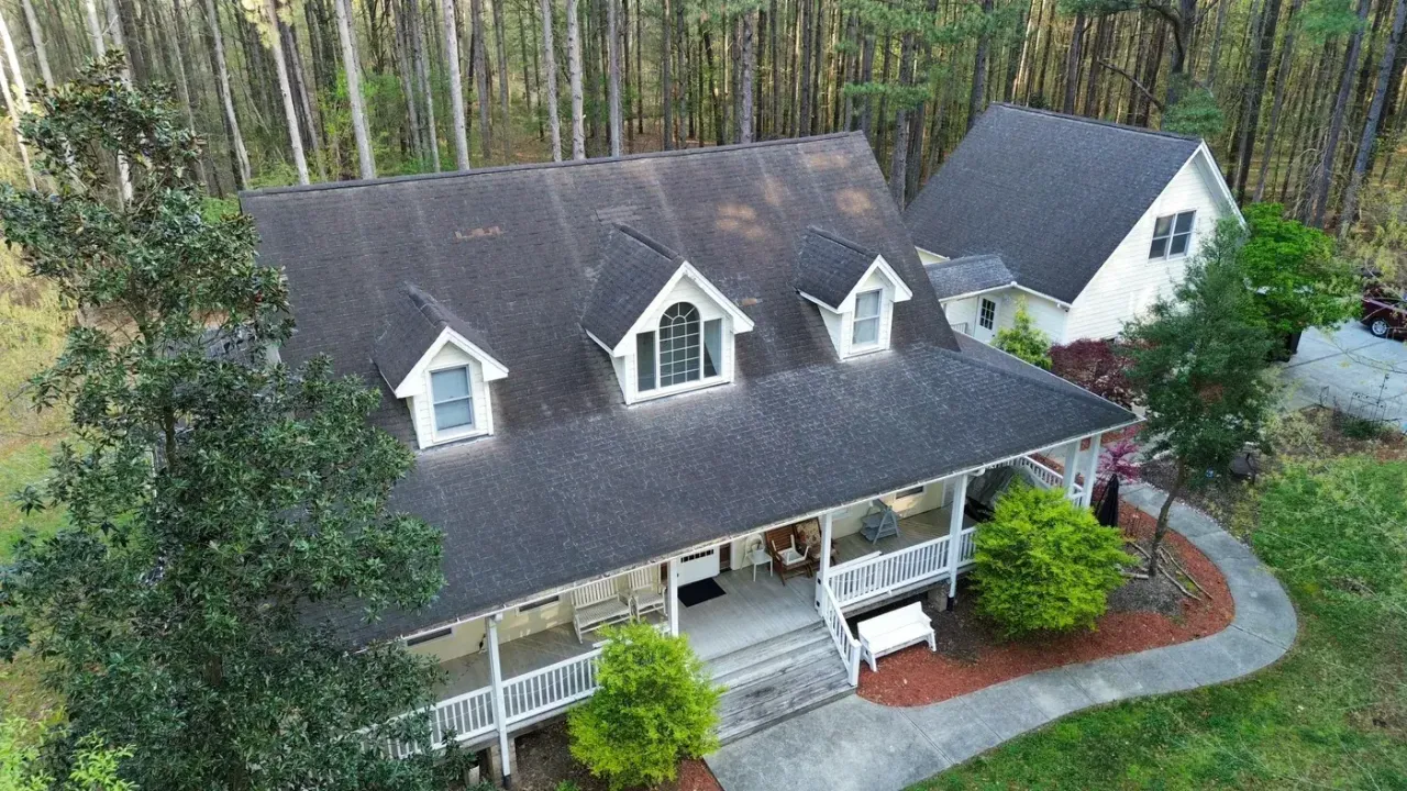Roof replacement on Red Maple Ct in Apex, NC, photo 2 of 14