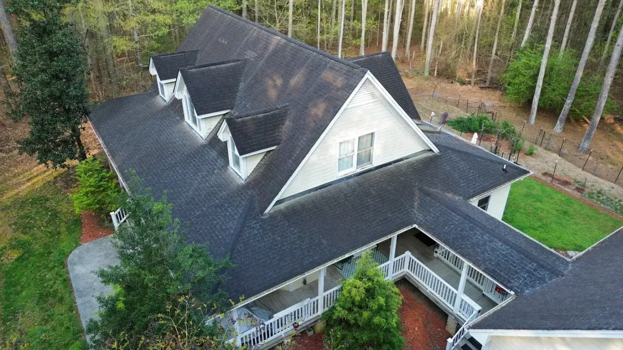 Roof replacement on Red Maple Ct in Apex, NC, photo 3 of 14