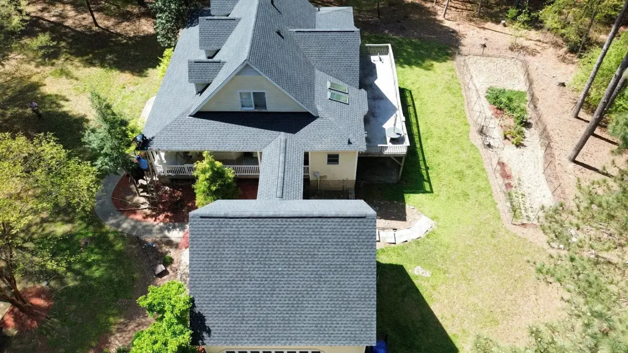 Roof replacement on Red Maple Ct in Apex, NC, photo 13 of 14