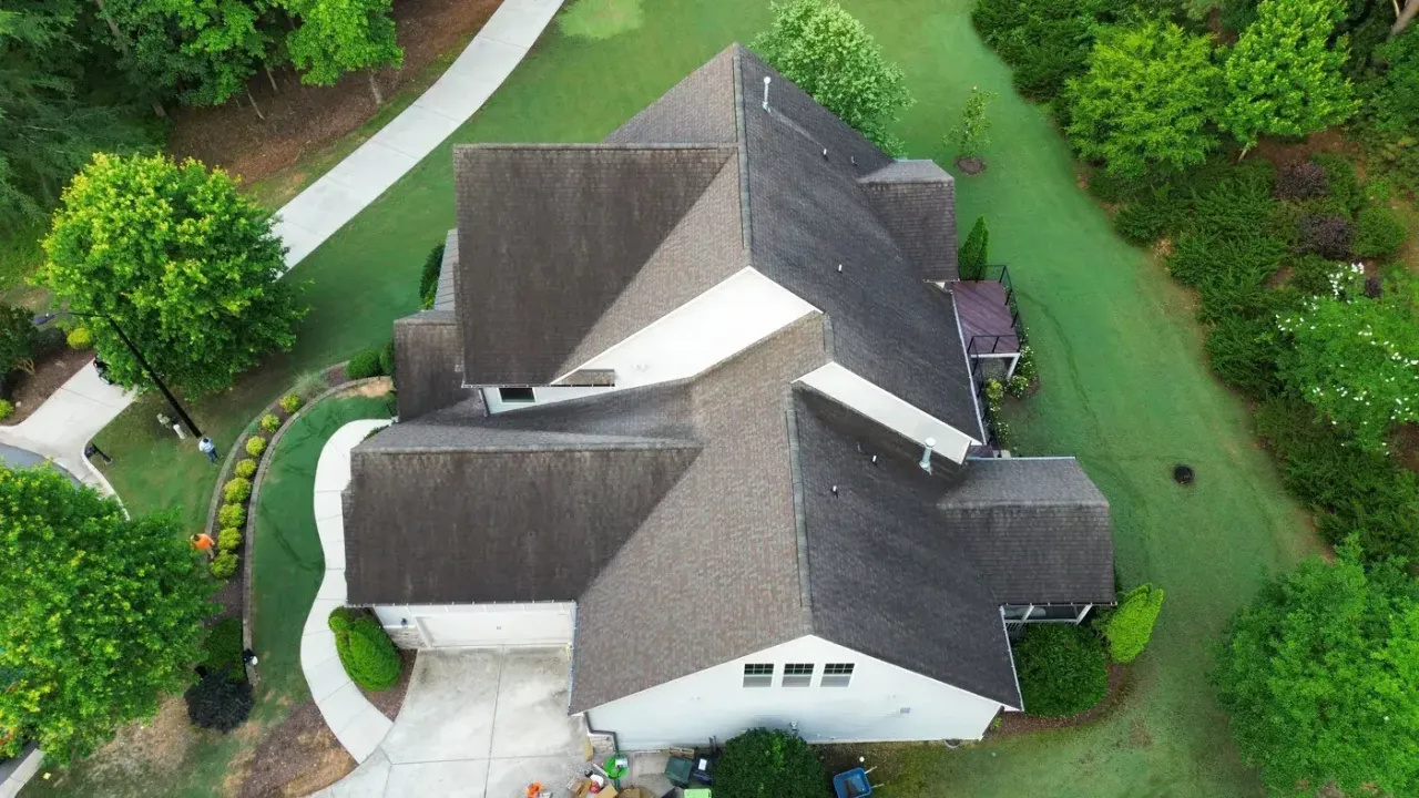 Roof replacement on Roller Mill Ct in Raleigh, NC, photo 2 of 9