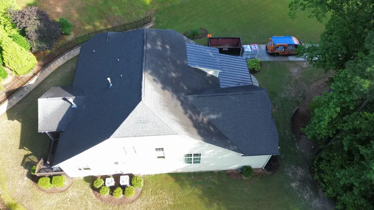 Roof replacement on Roller Mill Ct in Raleigh, NC, photo 3 of 9