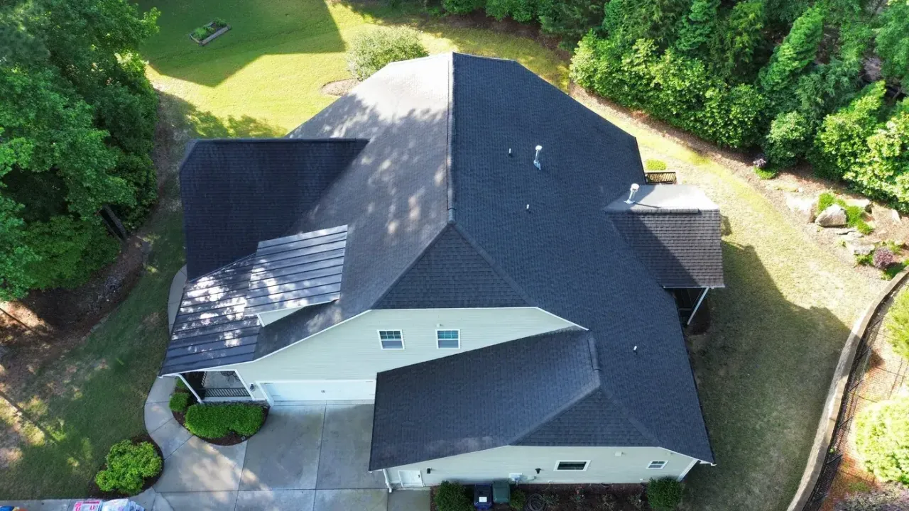 Roof replacement on Roller Mill Ct in Raleigh, NC, photo 4 of 9