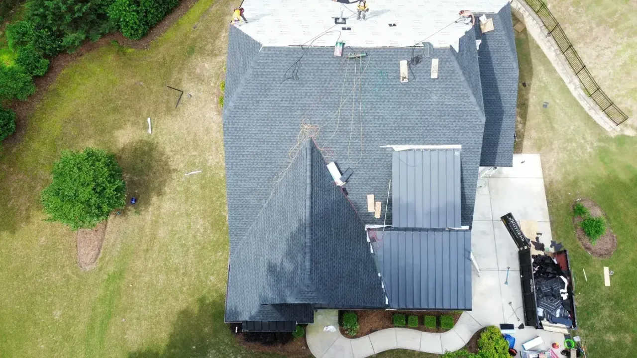 Roof replacement on Roller Mill Ct in Raleigh, NC, photo 5 of 9