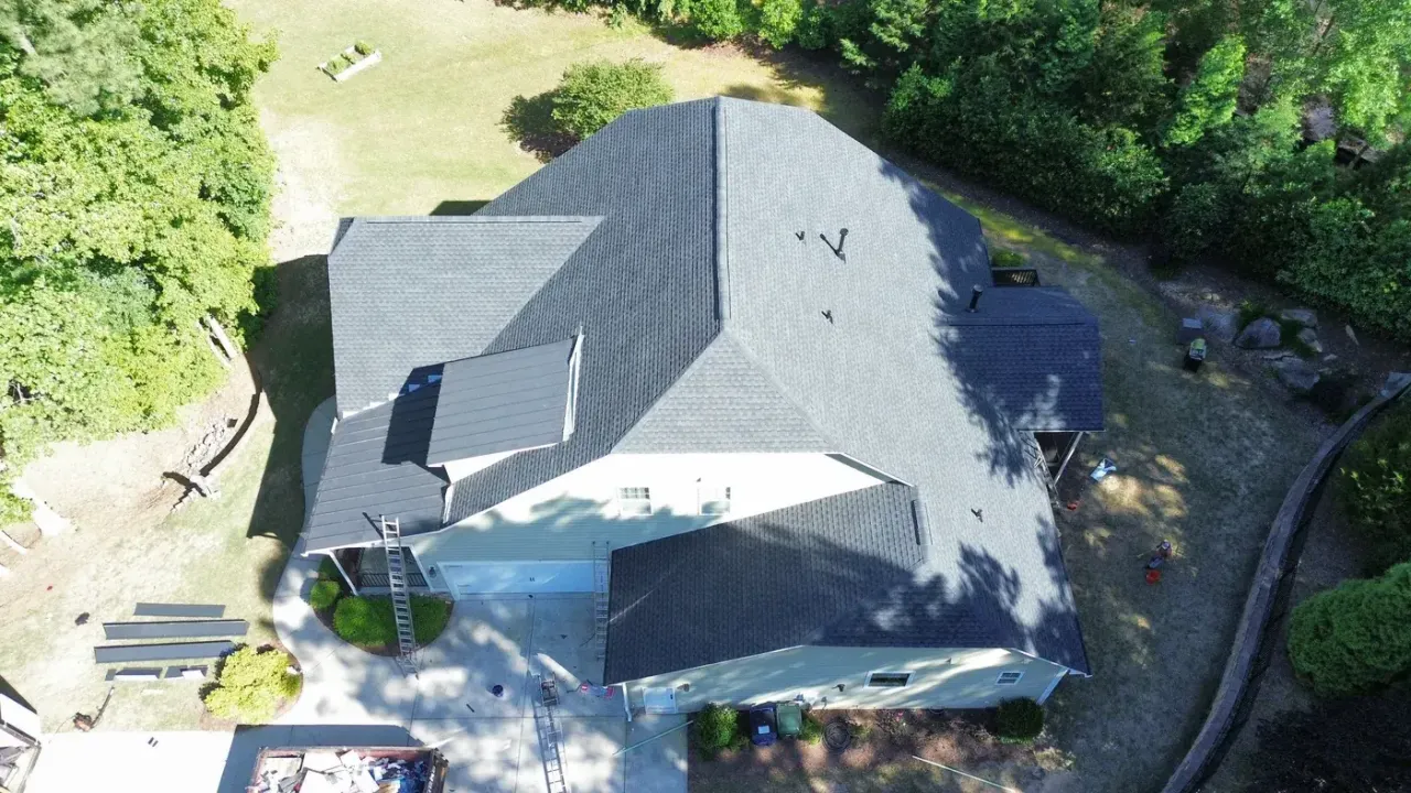 Roof replacement on Roller Mill Ct in Raleigh, NC, photo 6 of 9