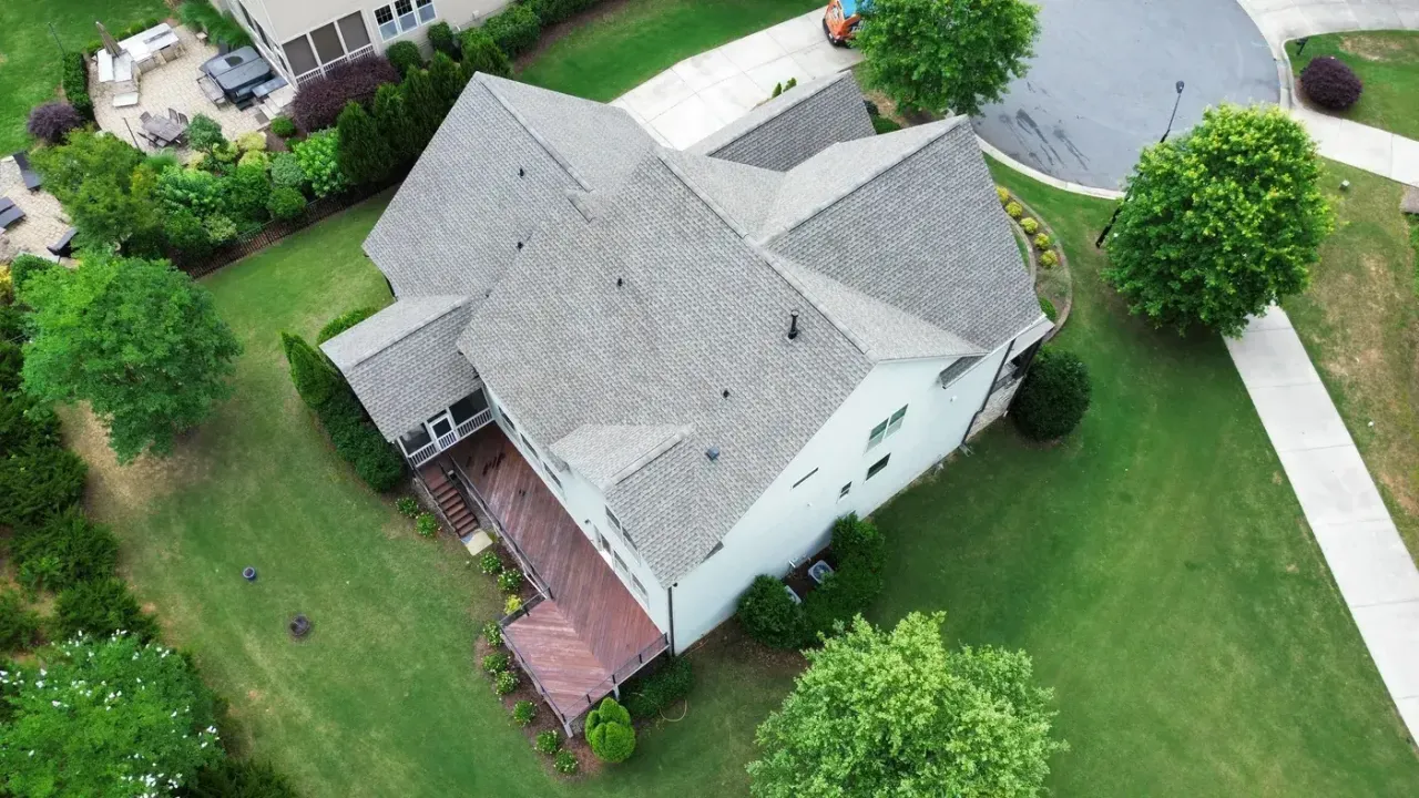 Roof replacement on Roller Mill Ct in Raleigh, NC, photo 8 of 9
