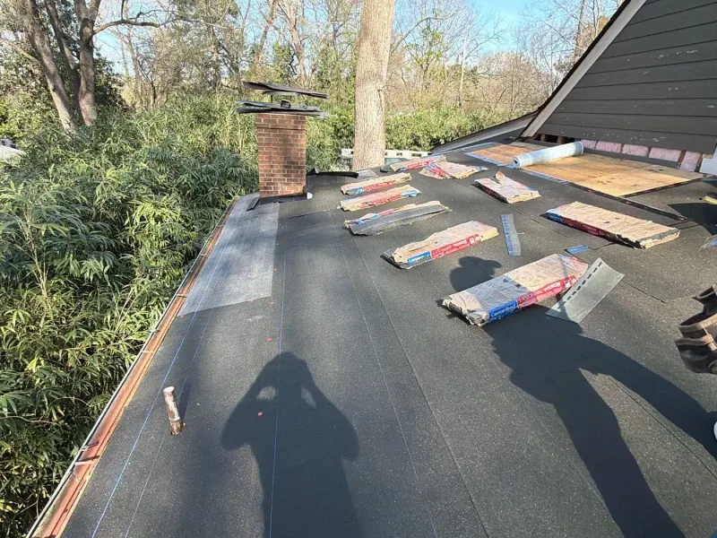 Roof replacement on Roosevelt Dr in Chapel Hill, NC, photo 5 of 9