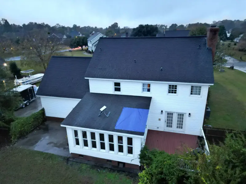 Roof replacement on Roundtree Ln in Goldsboro, NC, photo 8 of 14