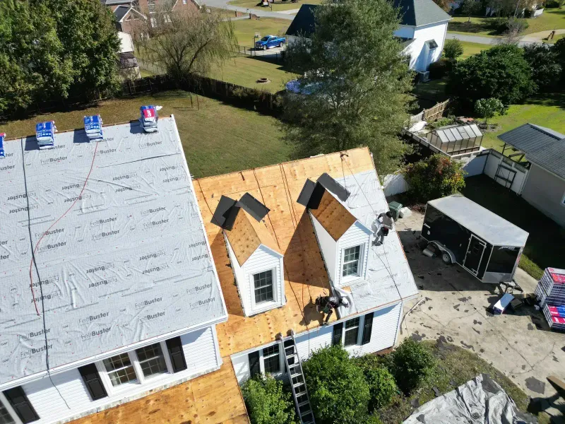 Roof replacement on Roundtree Ln in Goldsboro, NC, photo 11 of 14