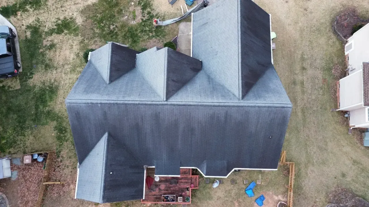 Roof replacement on Saranac Ridge Dr in Holly Springs, NC, photo 5 of 11