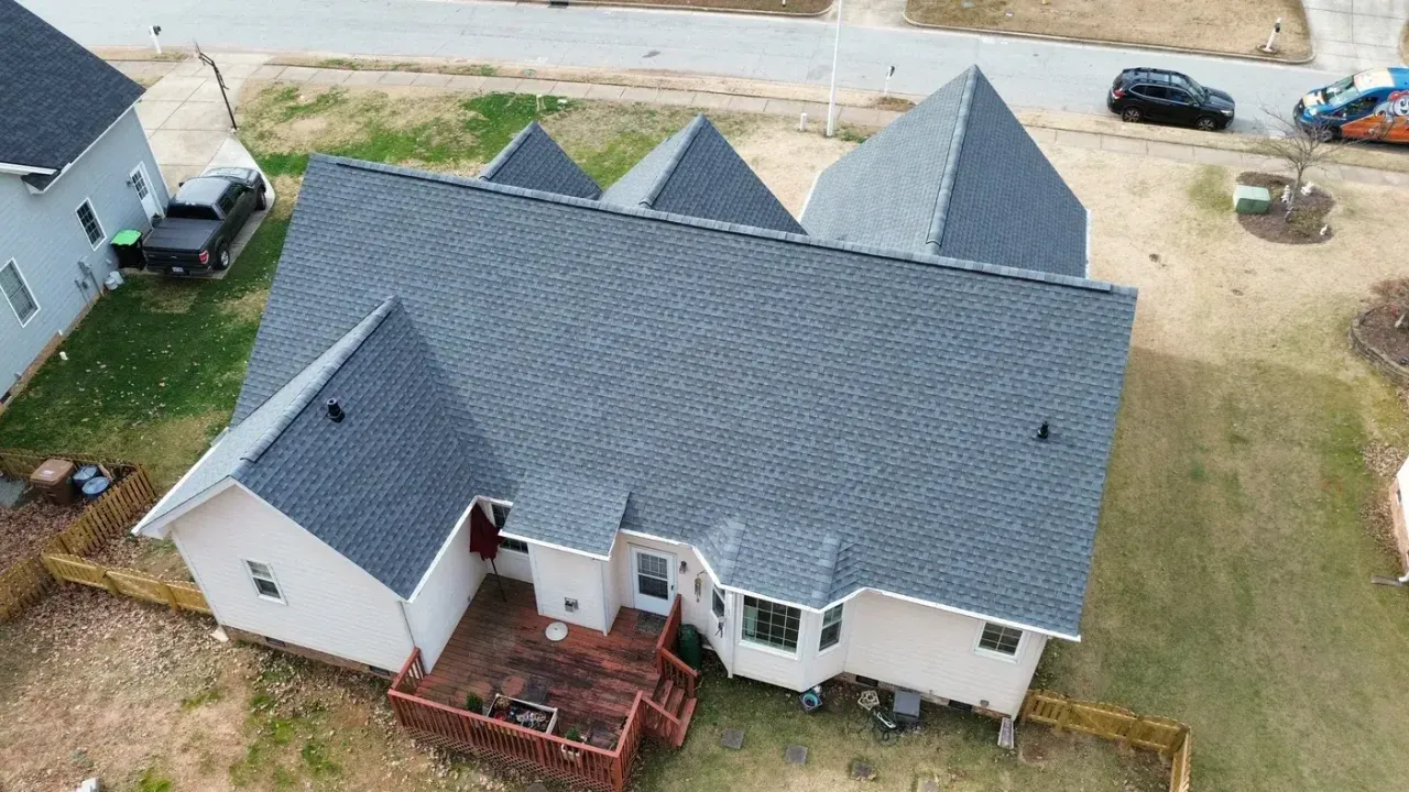 Roof replacement on Saranac Ridge Dr in Holly Springs, NC, photo 11 of 11