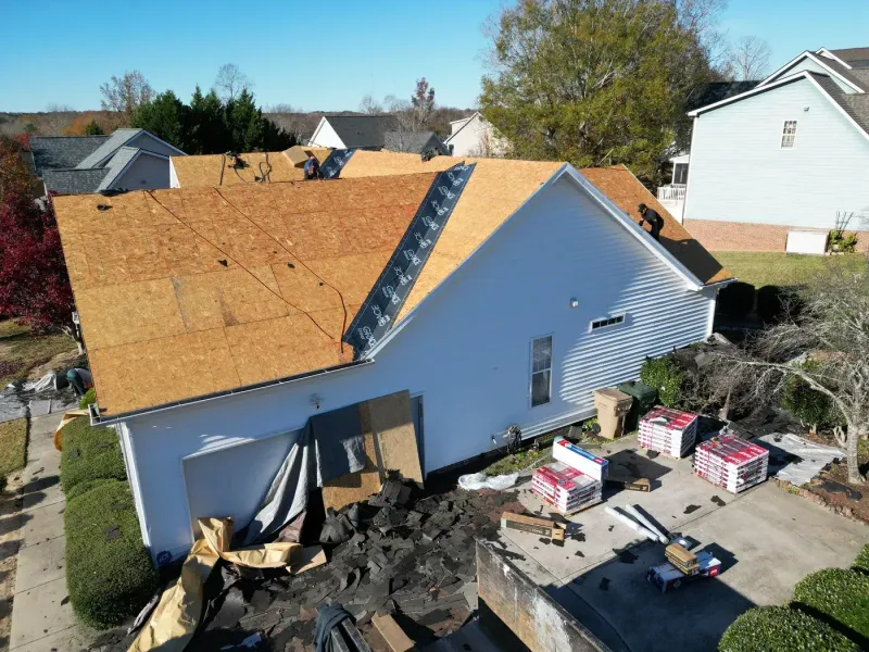Roof replacement on Sarazen Dr in Clayton, NC, photo 6 of 11