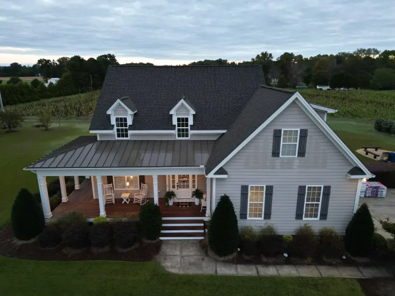Roof replacement on Scarborowood Dr in Holly Springs, NC, photo 2 of 16