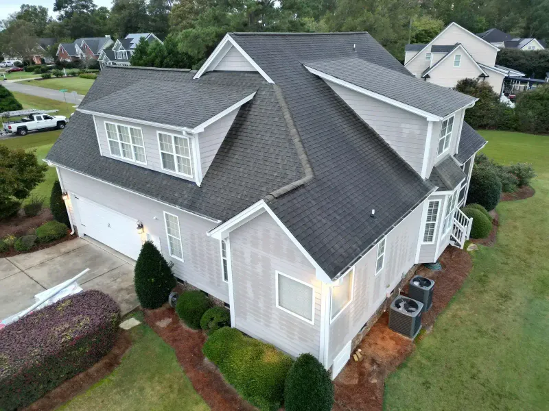 Roof replacement on Scarborowood Dr in Holly Springs, NC, photo 8 of 16