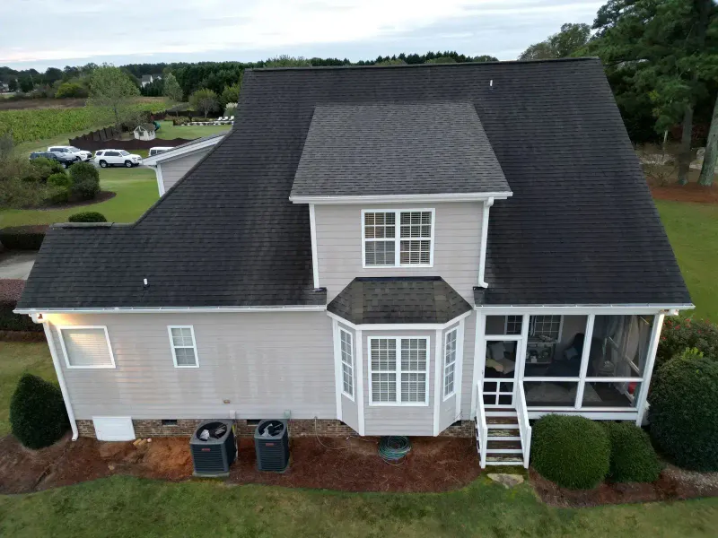 Roof replacement on Scarborowood Dr in Holly Springs, NC, photo 9 of 16