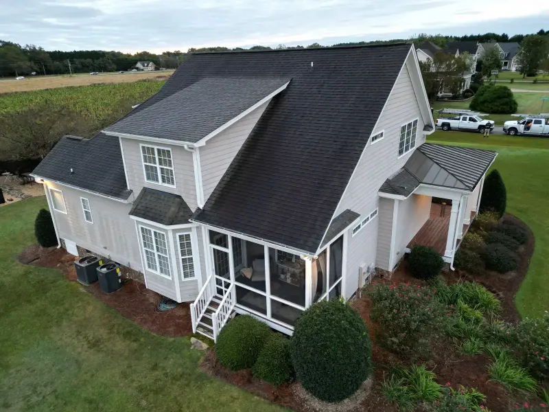 Roof replacement on Scarborowood Dr in Holly Springs, NC, photo 11 of 16