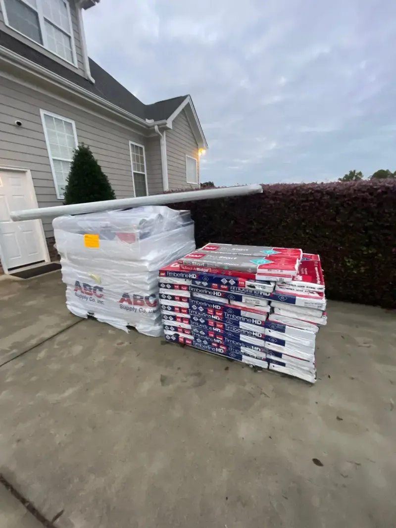 Roof replacement on Scarborowood Dr in Holly Springs, NC, photo 12 of 16