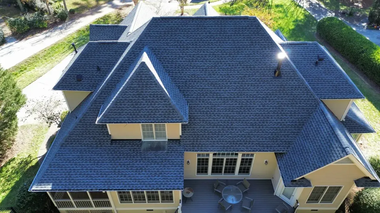 Roof replacement on Shadow Moss Pl in Durham, NC, photo 6 of 9