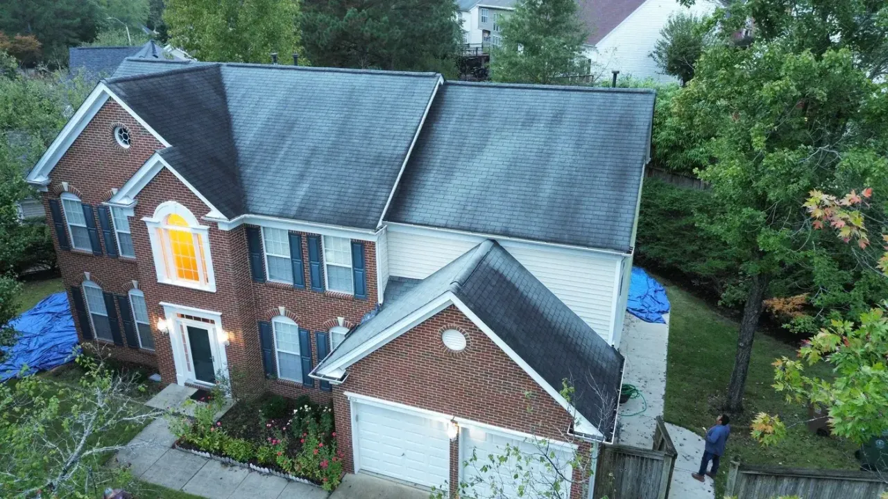 Roof replacement on Sherwood Forest pl in Cary, NC, photo 3 of 13
