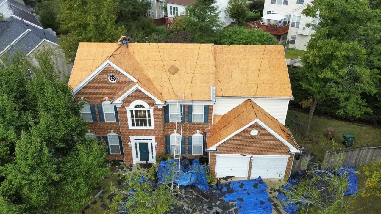 Roof replacement on Sherwood Forest pl in Cary, NC, photo 6 of 13