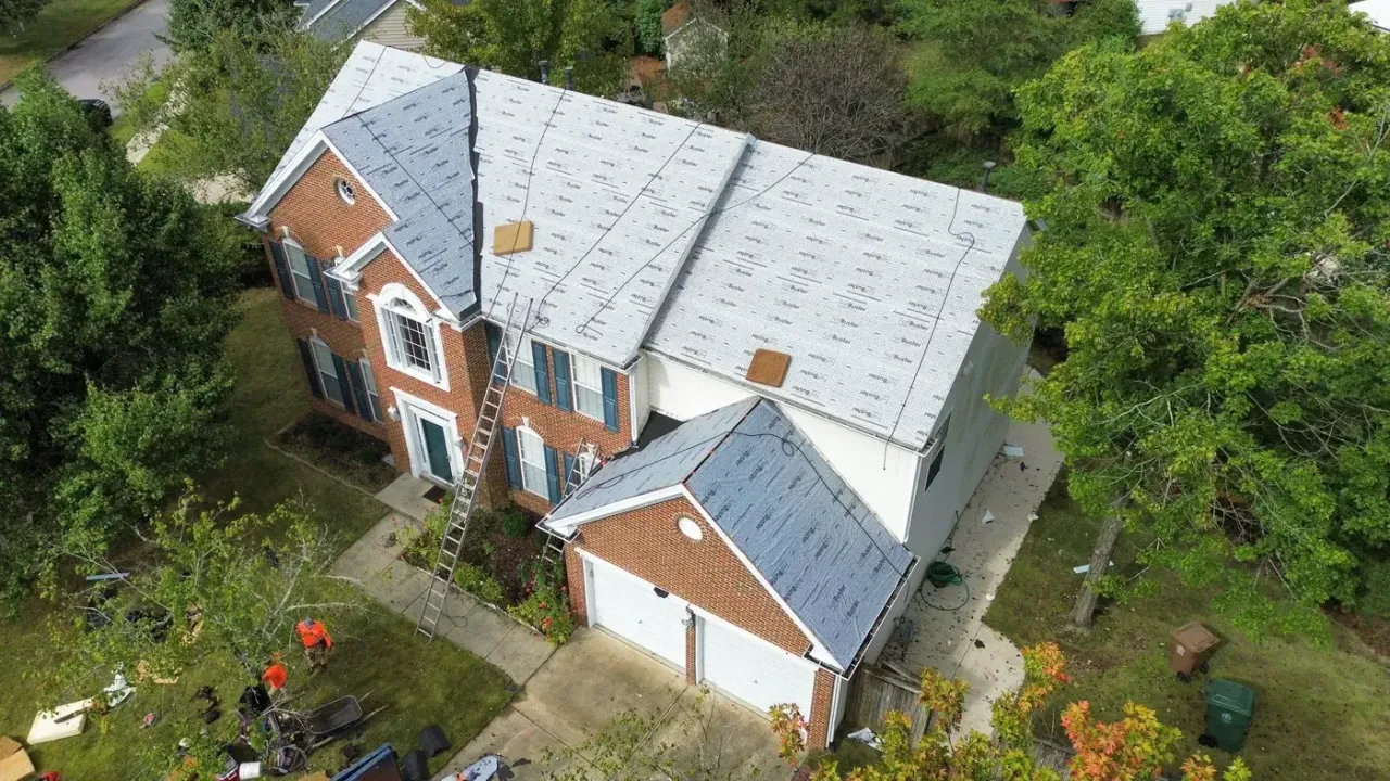 Roof replacement on Sherwood Forest pl in Cary, NC, photo 7 of 13