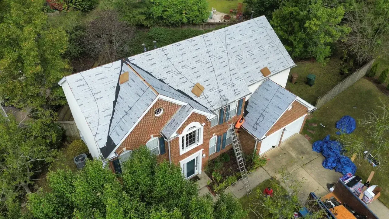 Roof replacement on Sherwood Forest pl in Cary, NC, photo 8 of 13