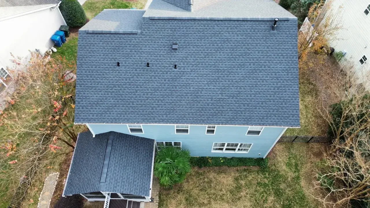 Roof replacement on Silverbush Ct in Durham, NC, photo 10 of 12