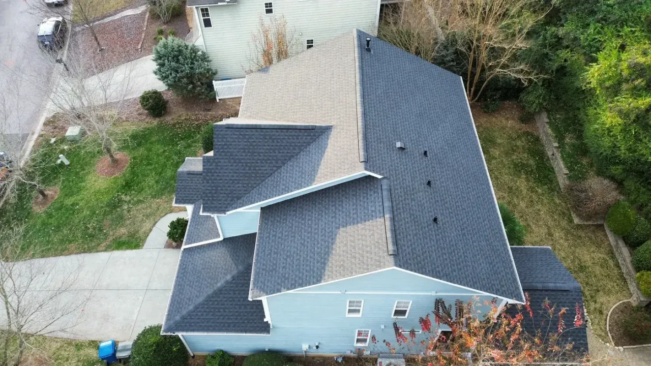Roof replacement on Silverbush Ct in Durham, NC, photo 11 of 12
