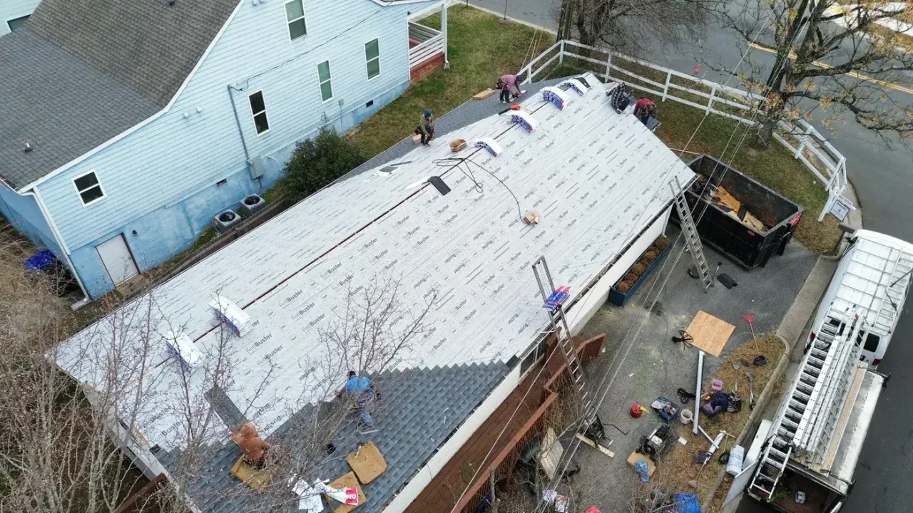Roof replacement on South Roxboro St in Durham, NC, photo 5 of 8