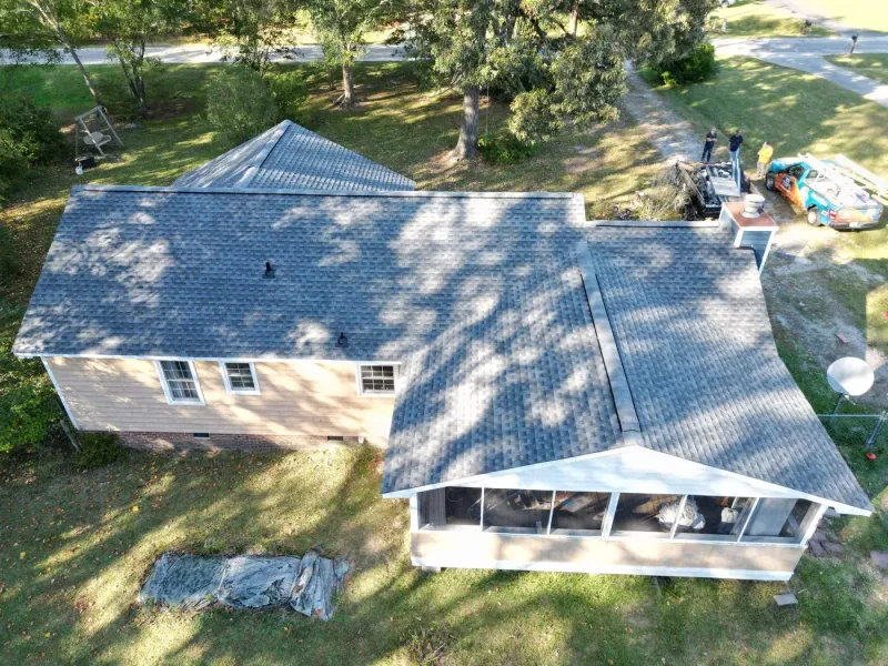 Roof replacement on Stancil Dr in Angier, NC, photo 6 of 7