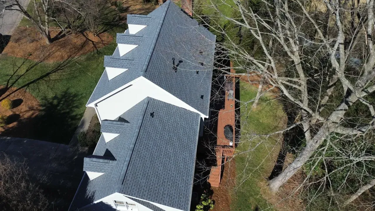 Roof replacement on Stoneleigh Dr in Cary, NC, photo 10 of 11