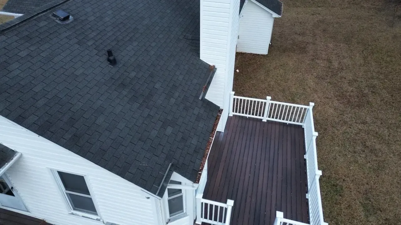 Roof replacement on Ten Ten Rd in Apex, NC, photo 3 of 8