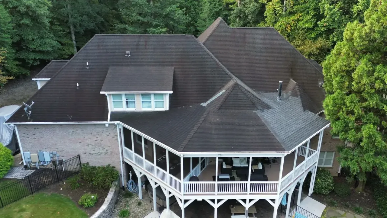 Roof replacement on Vista Dell Lago Ln in Wake Forest, NC, photo 2 of 15