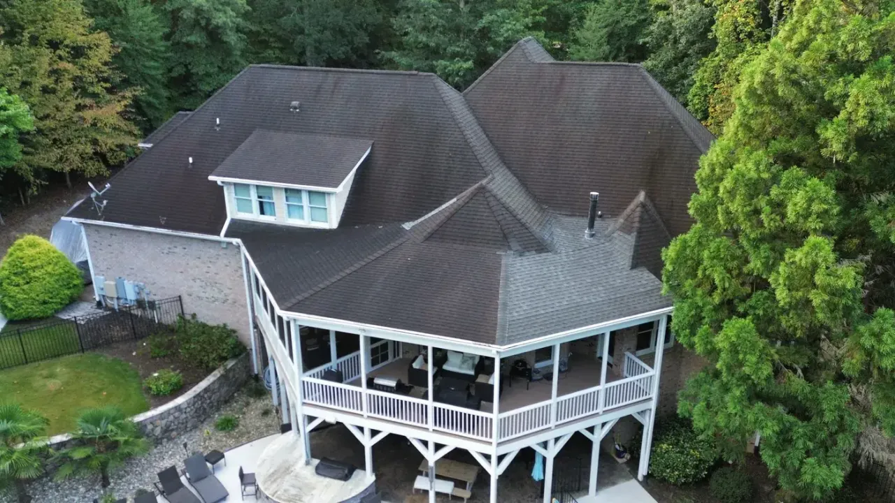 Roof replacement on Vista Dell Lago Ln in Wake Forest, NC, photo 3 of 15