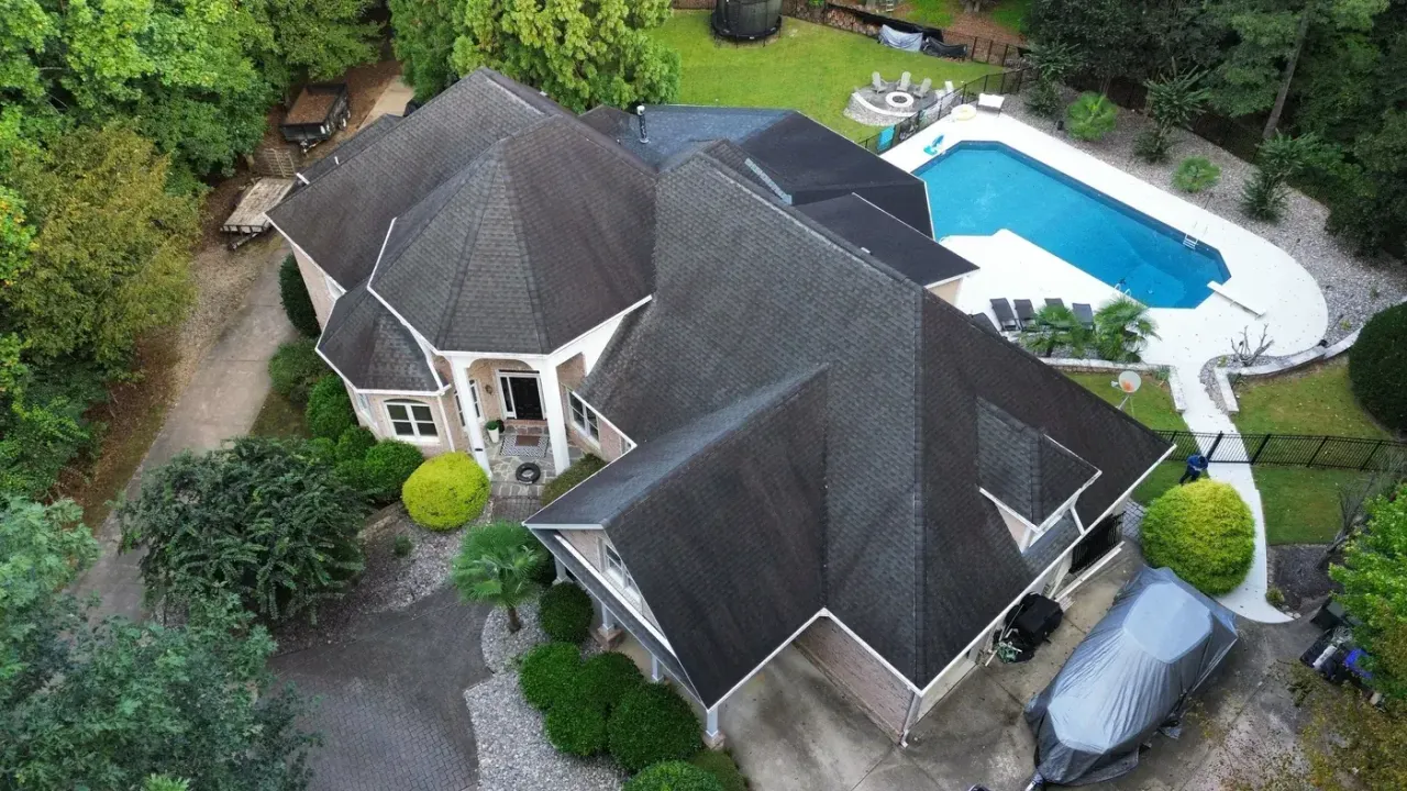 Roof replacement on Vista Dell Lago Ln in Wake Forest, NC, photo 4 of 15