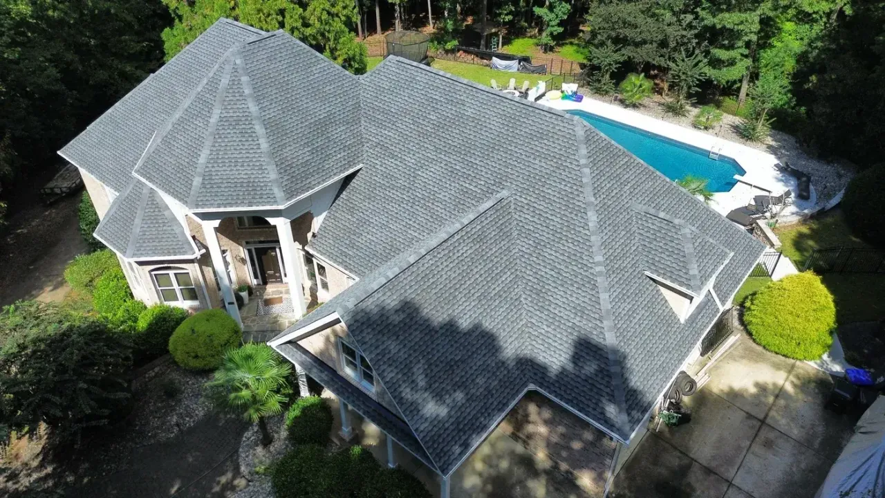 Roof replacement on Vista Dell Lago Ln in Wake Forest, NC, photo 11 of 15