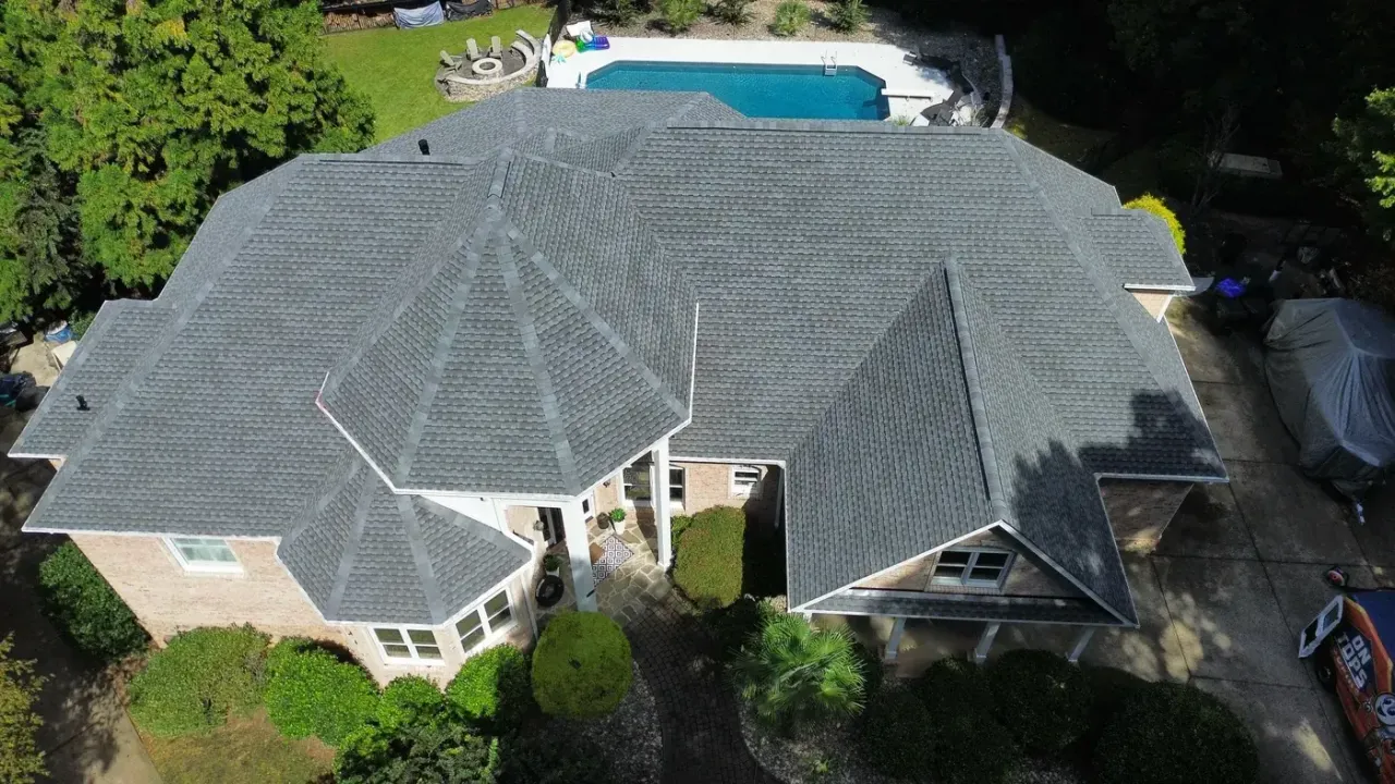 Roof replacement on Vista Dell Lago Ln in Wake Forest, NC, photo 13 of 15