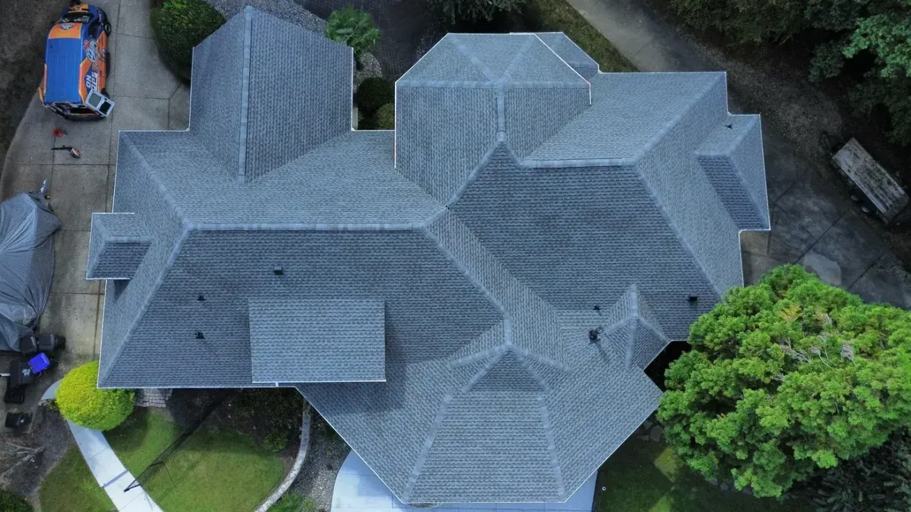 Roof replacement on Vista Dell Lago Ln in Wake Forest, NC, photo 15 of 15