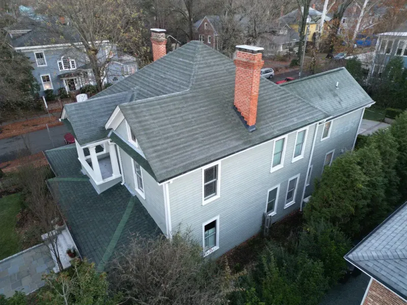 Roof replacement on Watts St in Durham, NC, photo 1 of 14