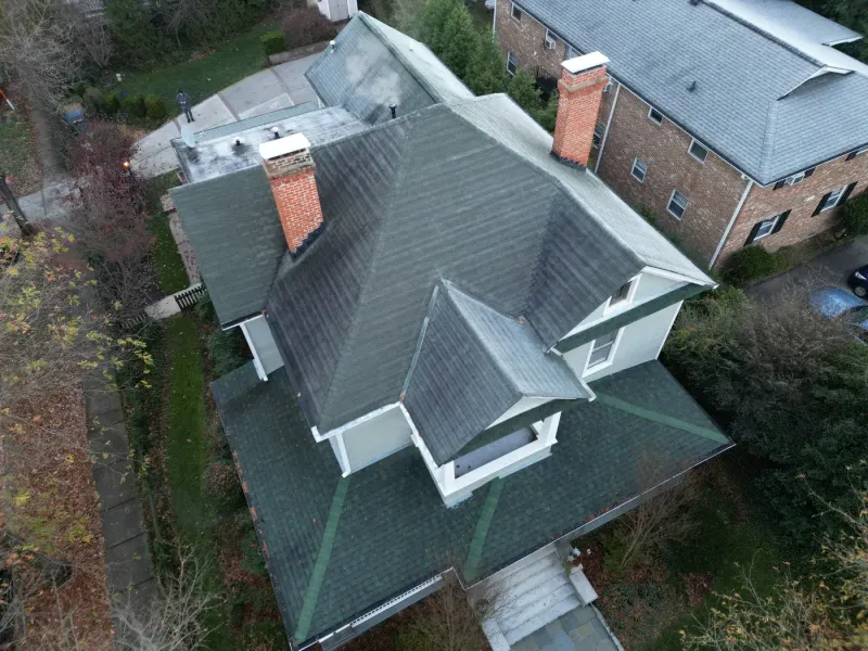 Roof replacement on Watts St in Durham, NC, photo 3 of 14